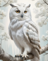 Preview: Diamond Painting Schneeeule